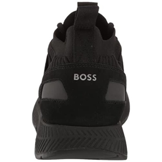 Boss Mash Mix Mix Running Sneaker Minyak Hitam 7